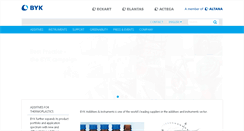 Desktop Screenshot of byk.com