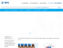 Tablet Screenshot of byk.com